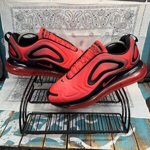 Nike 2019 Air Max 720 Univeristy Red/Black AO2924-600 Running Shoes! Size 11.5